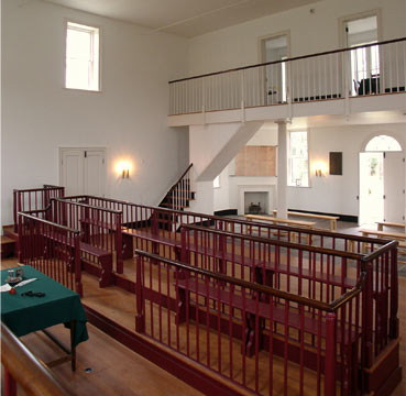 restored 1822 courtroom