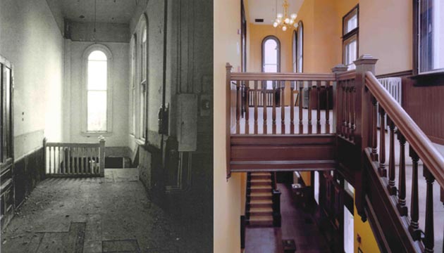 historic stairways before and after