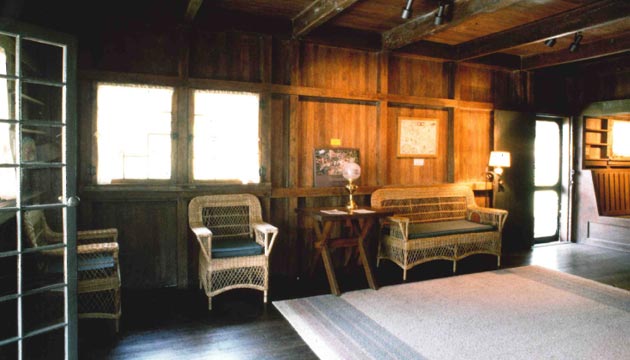 Restored interior
