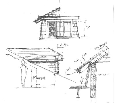 dormer sketches