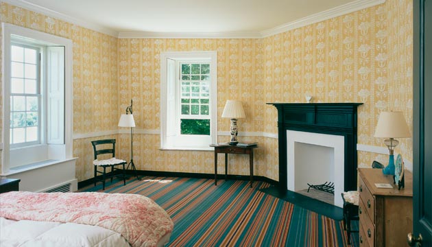 restored guestroom