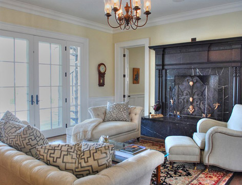 Stoneleigh Residence living room