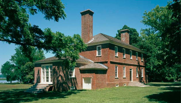 Brooke's Bank: southwest exterior